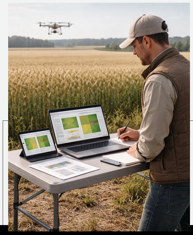 Система AI прогнозирования урожайности для точных агрономий в Камне-на-Оби