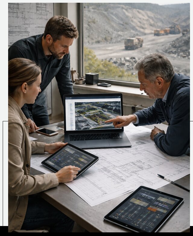 Разработка и внедрение систем для горнодобычи в Камне-на-Оби