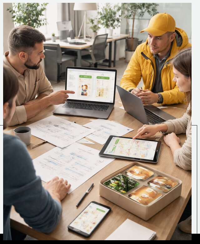 Разработка агрегатора доставки еды в Камне-на-Оби от 15225 р., АвикейКно