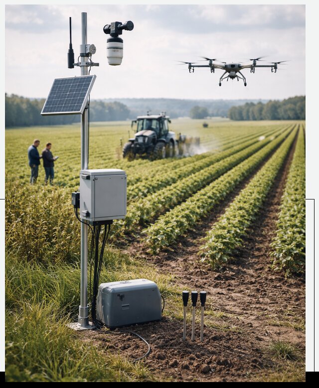 Разработка IoT мониторинга полей в Камне-на-Оби от 8628 р. | АвикейКно